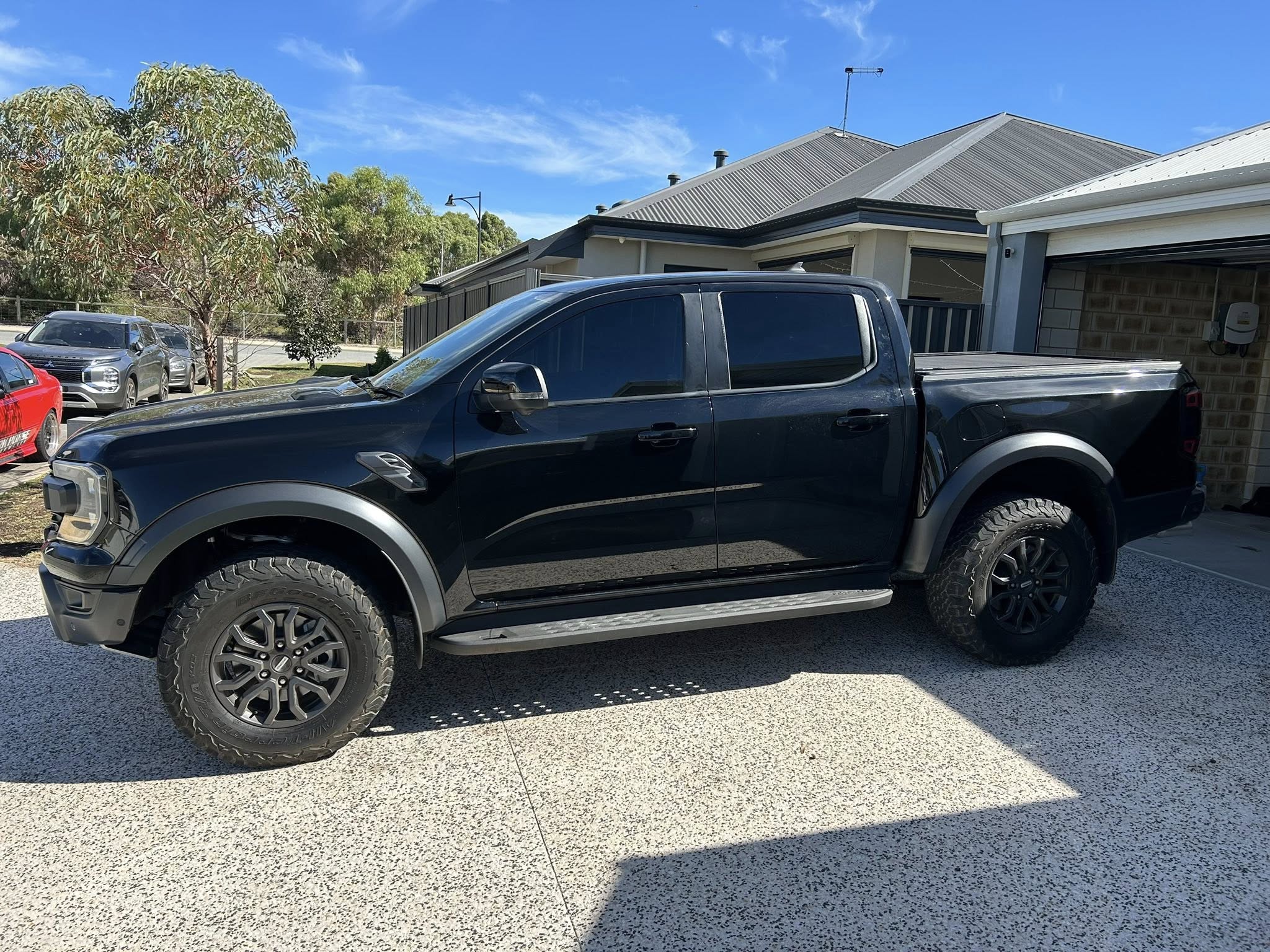Ford Ranger Raptor ceramic window tint Perth mobile service