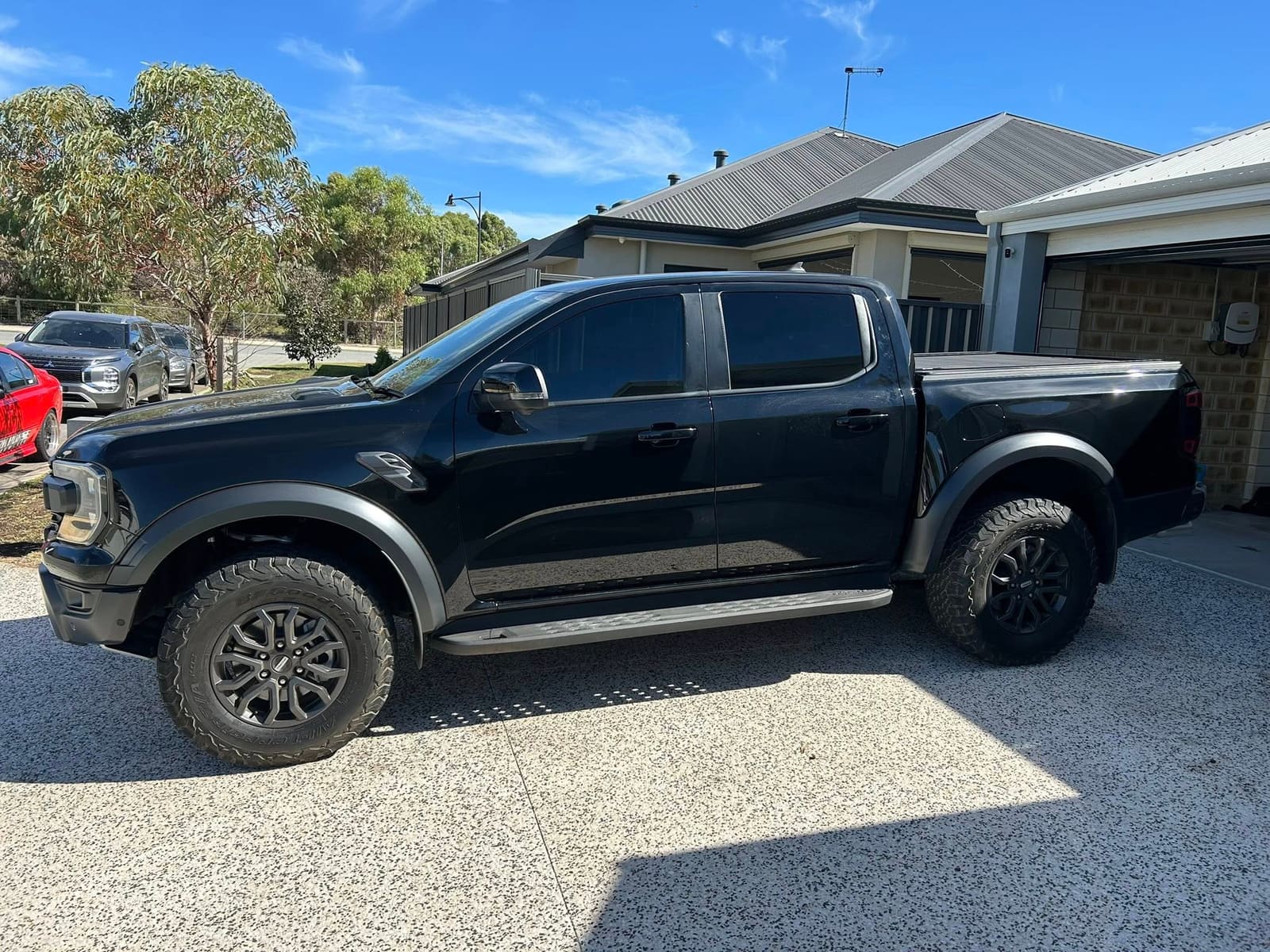 Ford Ranger Raptor ceramic window tint Perth mobile service